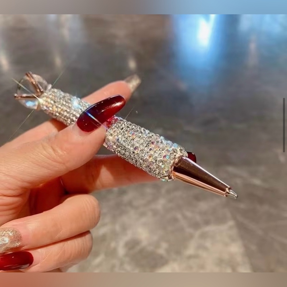 Crystal-Embellished Pen - Picture 3 of 6